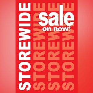 Storewide Sale EVERYTHING MUST GO! I need to clear out my closet. Offers welcome